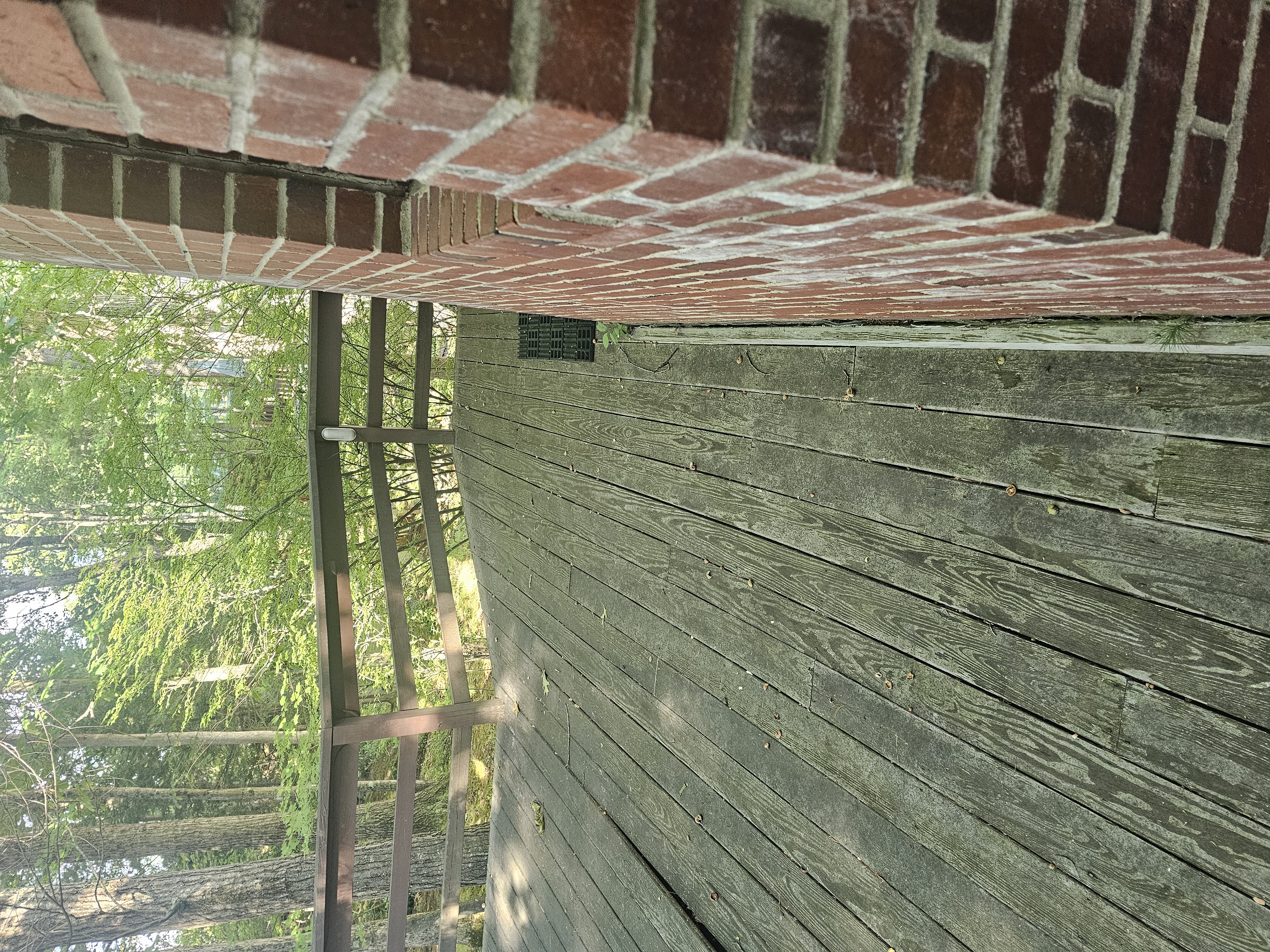 Deck before repair