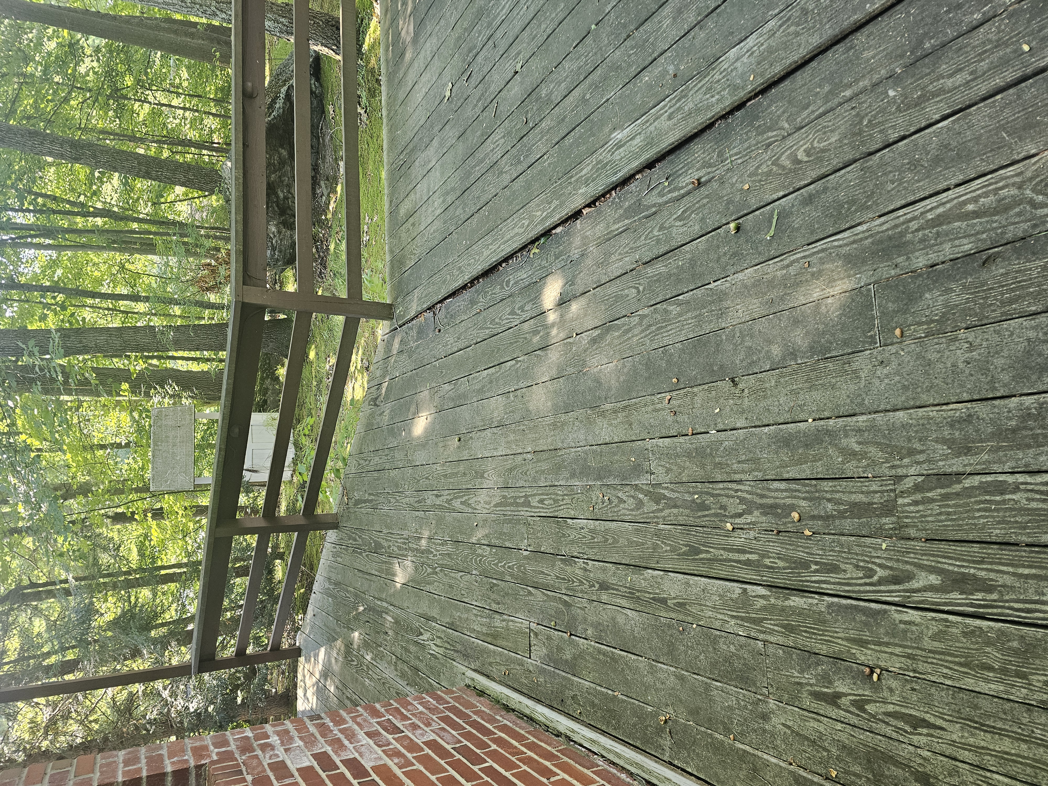 Deck before repair