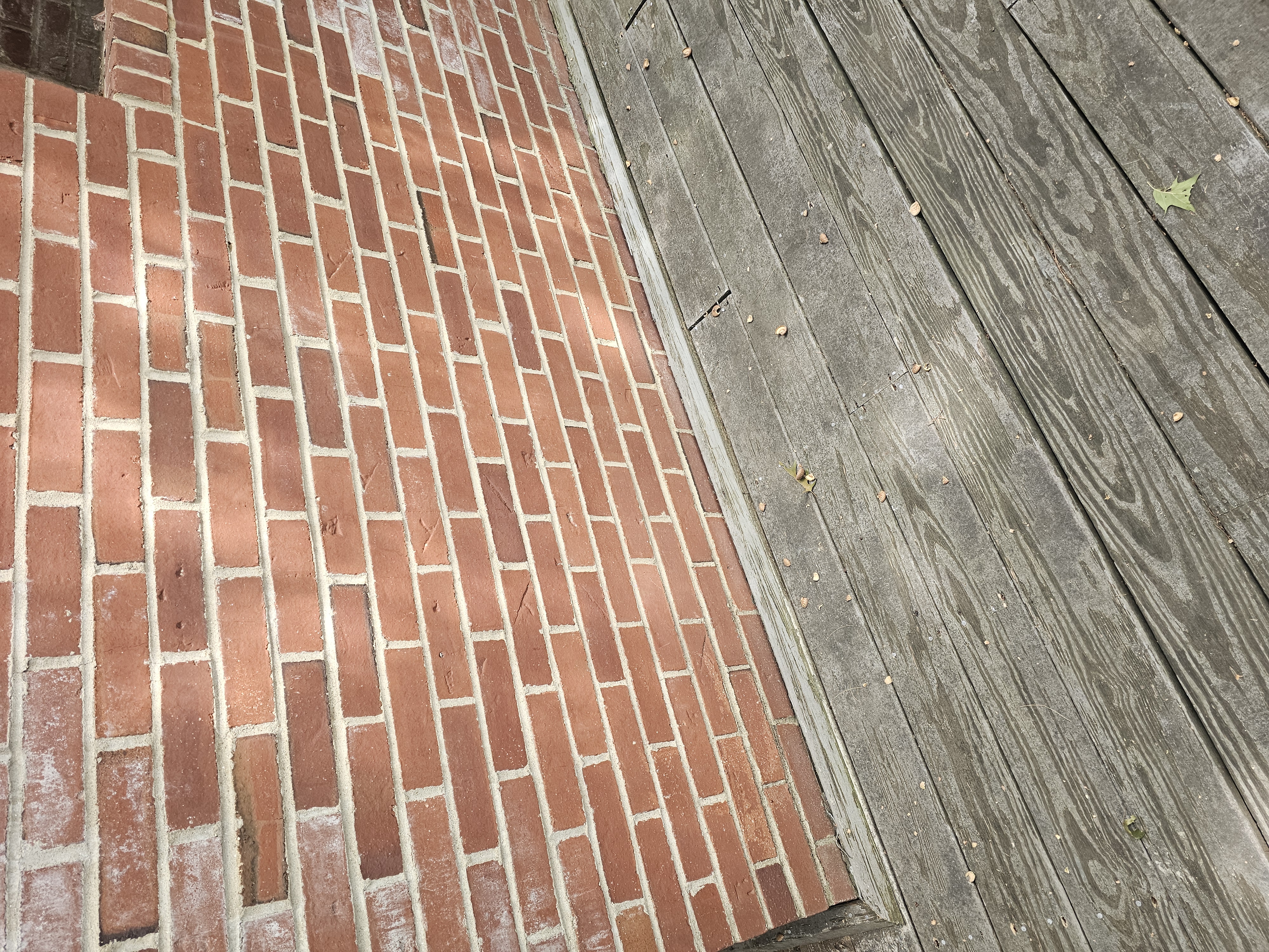 Deck after repair